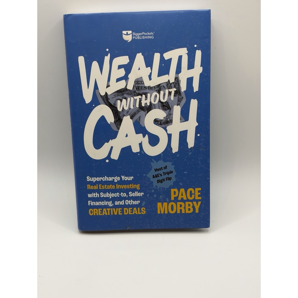 Wealth Without Cash by Pace Morby Real Estate Investing Business Finance H/C: VG